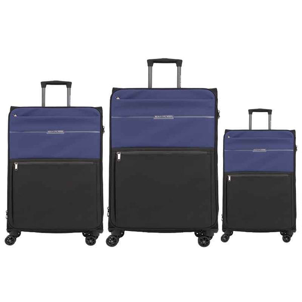 Tomcruiser Legacy Soft Luggage Trolley 20, 24, 28 Inch Blue TC-HT-139