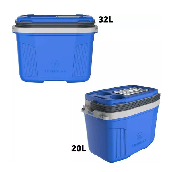 Termolar Combo Cooler Box 32 Liter, 20 Liter Blue