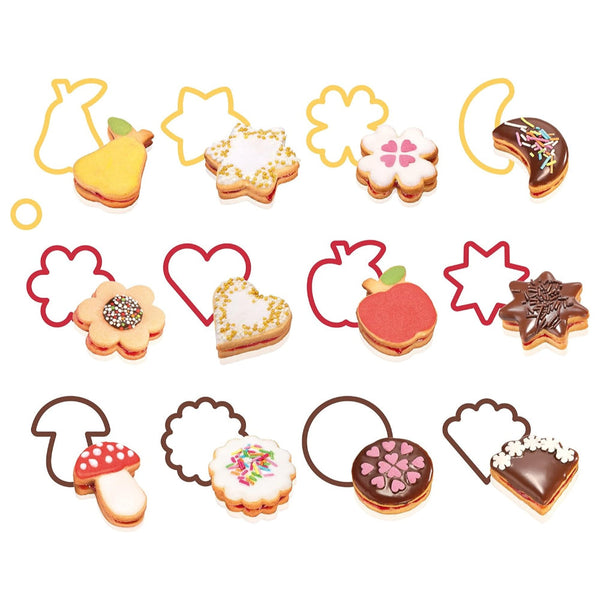 Tescoma Traditional Cookie Cutter DELICIA 13 pcs Set