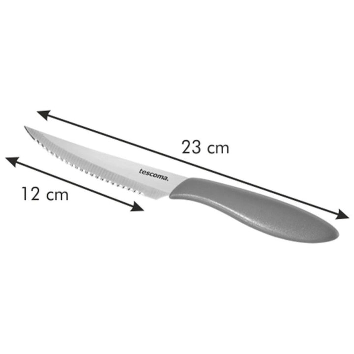 Tescoma Steak Knife Brown Presto 6 pcs Set 12 cm - Salman Stores
