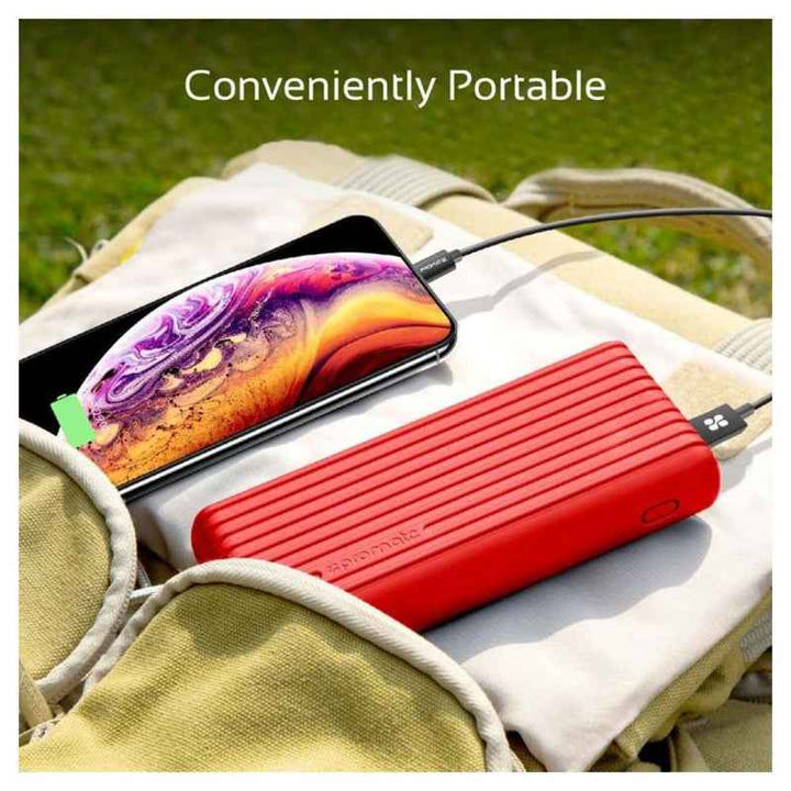Promate TITAN20C Power Bank 20000 mAh Red TITAN‐20C-RED