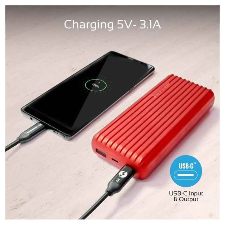 Promate TITAN20C Power Bank 20000 mAh Red TITAN‐20C-RED