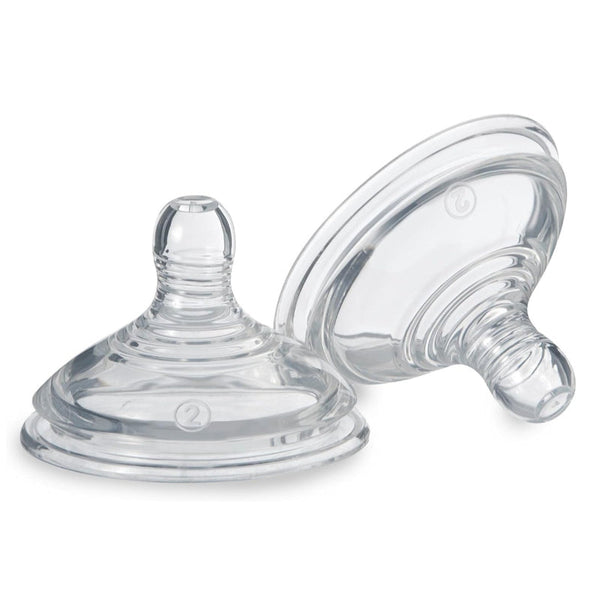 Tommee Tippee Closer To Nature Teats Fast Flow X 2 - Clear TT42212410