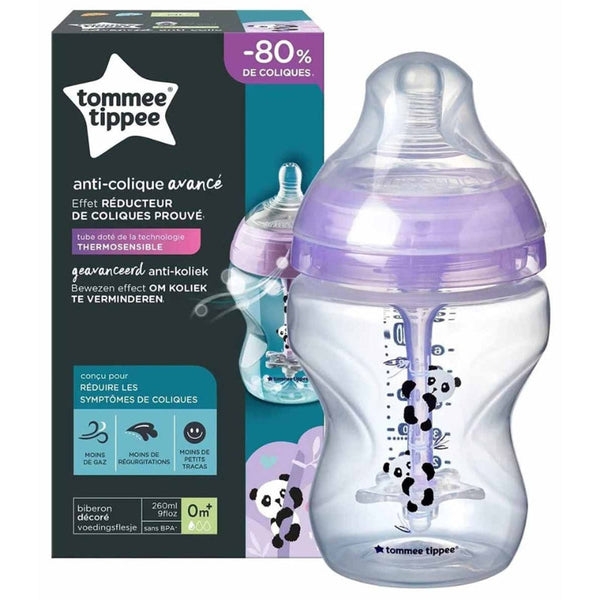 Tommee Tippee Advanced Anti-Colic Feeding Bottle 260 ml X1- Girl TT42257685