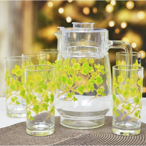 Luminarc Drink Set 7 pcs Set Greenery Gala Amster and Tivoli