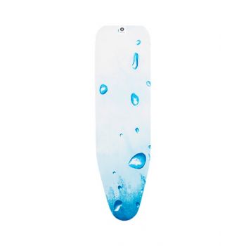Brabantia Ironing Board Cover B 124 x 38 cm Top Layer Ice Water 318160