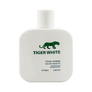 Cosmo Tiger White Eau De Toilette Perfume For Men 100 ml - 3587925297045