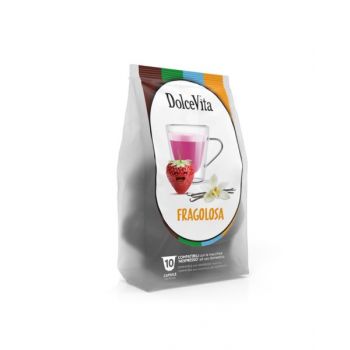 Dolce Vita Coffee Capsules Set Fragolosa (Strawberry Cheesecake) 10 Pcs For Nespresso ABP0159S