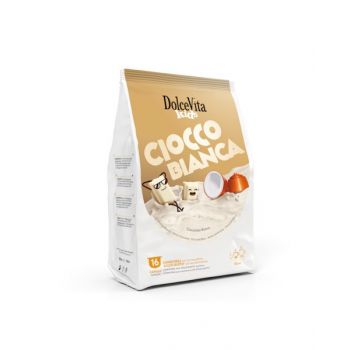 Dolce Vita Coffee Capsules Set Ciocco Bianca (White Chocolate) 16 Pcs For Dolcegusto ABP0181S