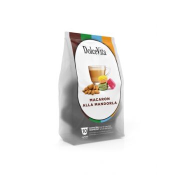 Dolce Vita Coffee Capsules Set Macron & Almond 10 Pcs For Nespresso ABP0187S