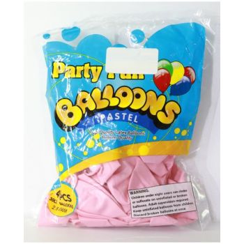 AQ Balloon Pastel 2.8 gram Pink 12 Inch AQ867502