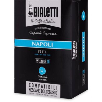 Bialetti Box 16 Caps Dolce Gusto Compatible Napoli B097000020