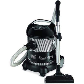 Black & Decker Drum Vacuum Cleaner 20L 2000W Black BDBV2000B5
