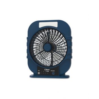 Clikon 8 Inch Rechargeable Fan With LED Light CK2361