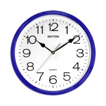 Rhythm Qtz Wall Clock Nr03 Cmg734Nr