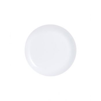 Luminarc Diwali White Stand Plate 27 cm D7360
