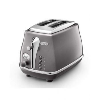 Delonghi 2 Slots 900 W Toaster Grey DLCTOT2003GY