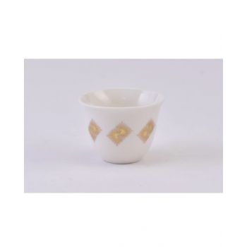 Dimlaj Porcelain Cawa Cup Set Ray Gold Dj42609