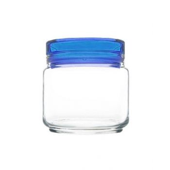 Luminarc Jar With Blue Lid - L8483