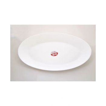La Opala Plate Cosmo 33 cm White LACOSOP330WH
