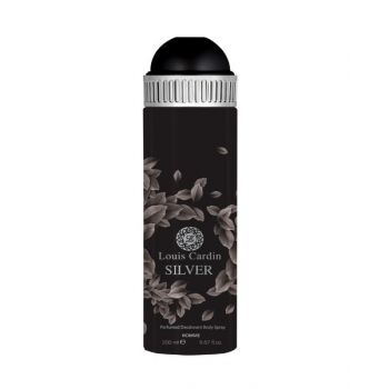Louis Cardin Silver Deodorant for Men 200 ml by Louis Cardin LCDSSLV200