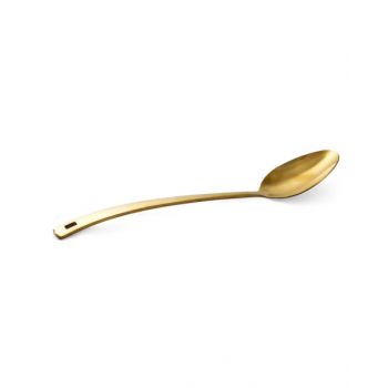 Vague Gold Solid Cooking Ladle 4 Inch M13895