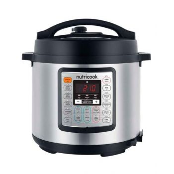 Nutricook 6.0 Liter 1000 W Electric Pressure Cooker NCSPEK6