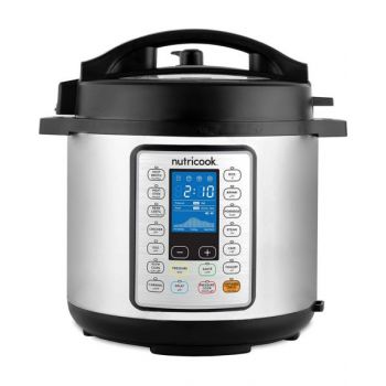 Nutricook 6.0 Liter 1000 W Electric Pressure Cooker NCSPPR6