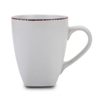 Nava Stoneware Mug "White Sugar" 400ml NV1000907
