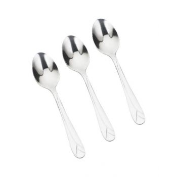 Nava Stainless Steel Tea Spoon "Acer" 3 Pieces Set NV1000921