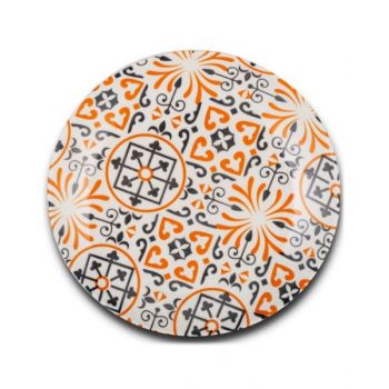 Nava Dessert Porcelain Plate, 20 cm "Maiolica Orange" NV1000935