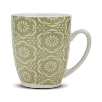 Nava Porcelain Mug "Maiolica Green" 400ml NV1000944