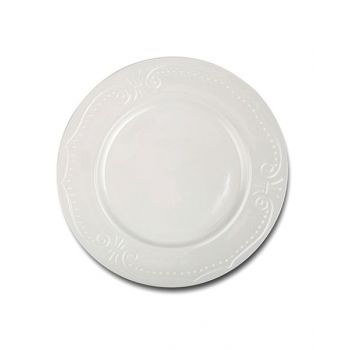 Nava Porcelain Embossed Dinner Plate "Lace Classic" 27cm NV1000988