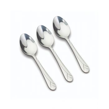 Nava Stainless Steel Dinner Spoon "Acer" Set Of 3Pcs. - 10-127-020 NV1000995