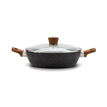 Nava Low Casserole "Nature" With Nonstick Stone Coating 28cm NV1001149