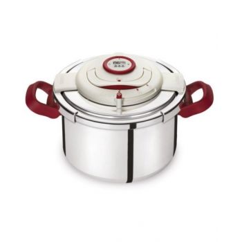 Tefal Stainless Steel Clipso Precision Pressure Cooker 8 Liter