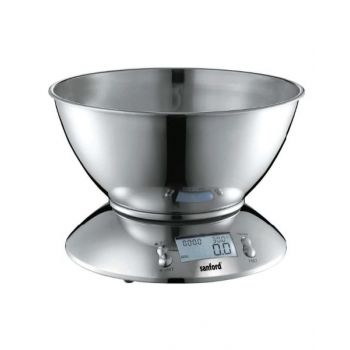 Sanford Electrical Kitchen Scale 1.8 Liter Silver SF015210