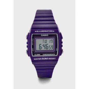 Casio Youth Digital Digital Purple Dial Unisex Watch - W215H6AVDF (I080)
