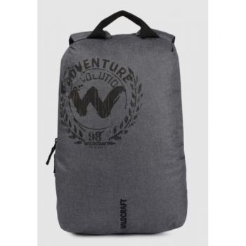 Widcraft School backpack Knight 17.5 Inch Grey WCBPKM175GRY